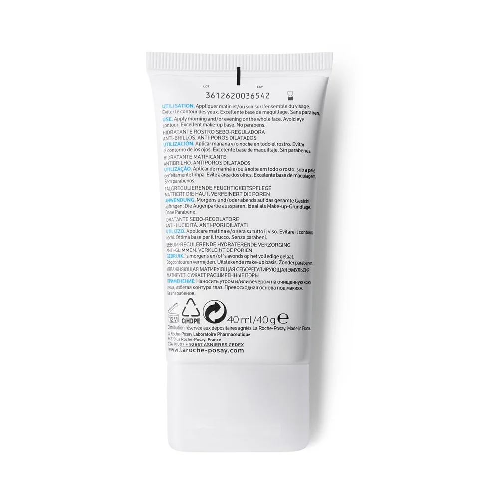 La Roche Posay Effaclar Mat Crema Seboregolatore 40 Ml Pelle mista, grassa o a tendenza acneica