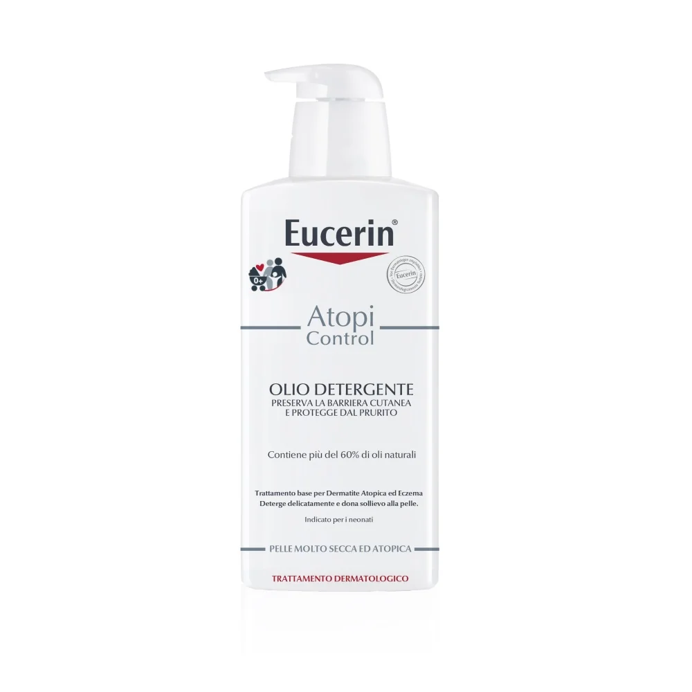 Eucerin AtopiControl Olio Detergente 400 ml Pelle molto secca ed Atopica