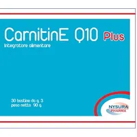 CarnitinE Q10 Plus Integratore Nutrizionale 30 Bustine