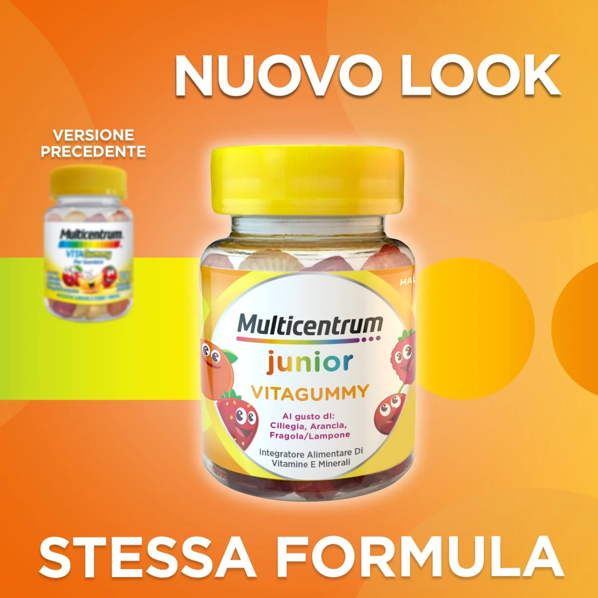 Multicentrum Vitagummy Bambini 30 Caramelle Gommose Multivitaminico