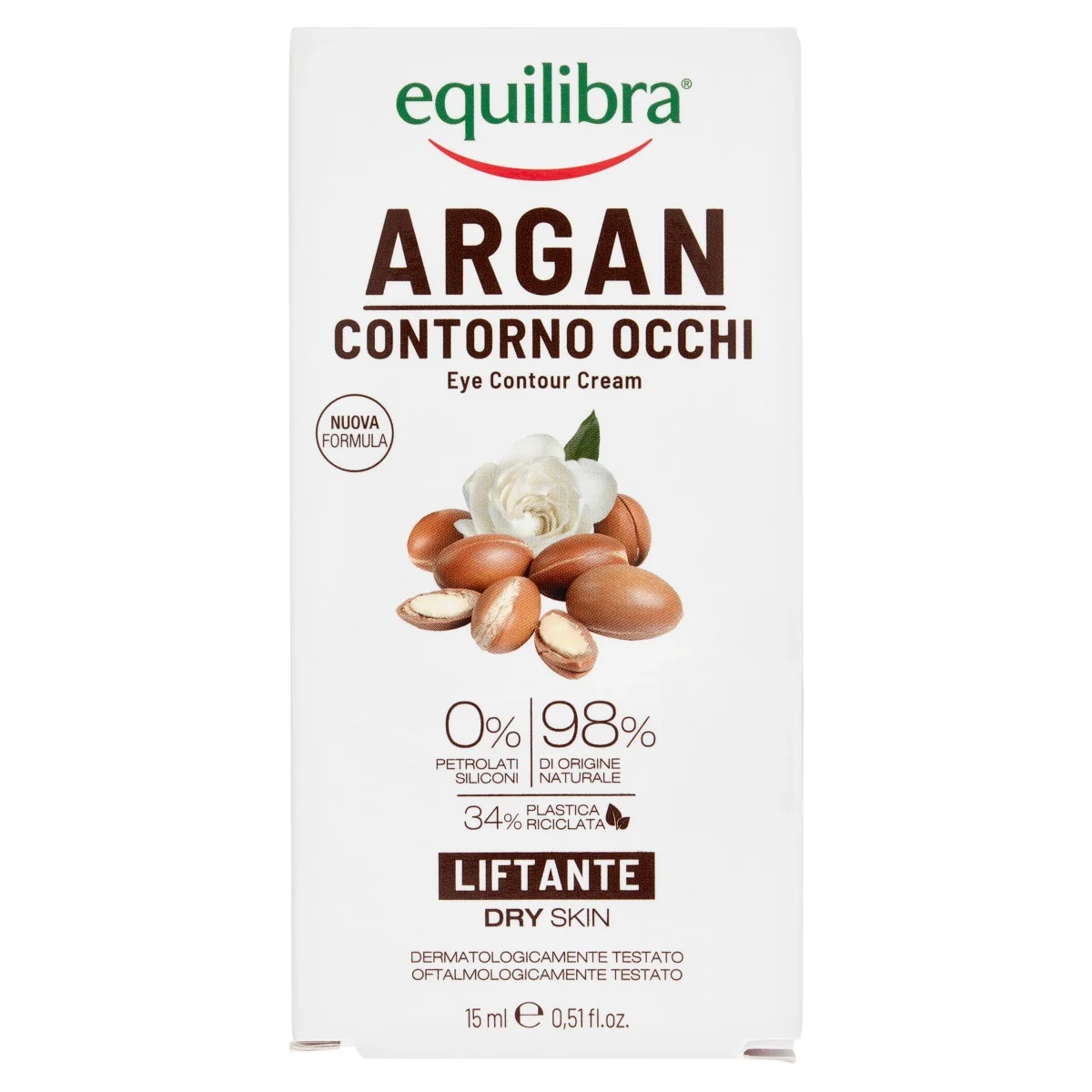 Equilibra Argan Contorno Occhi 15 Ml Effetto liftante