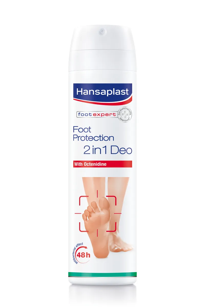 Hansaplast Athlete's Foot Protection Deo 150 ml 2 in 1