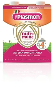 Plasmon Latti Di Crescita Nutrimune Stage 4 Liquido 2x500 ml 