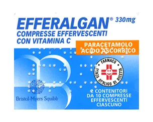 Efferalgan 20 Compresse Effervescenti 330+200 mg