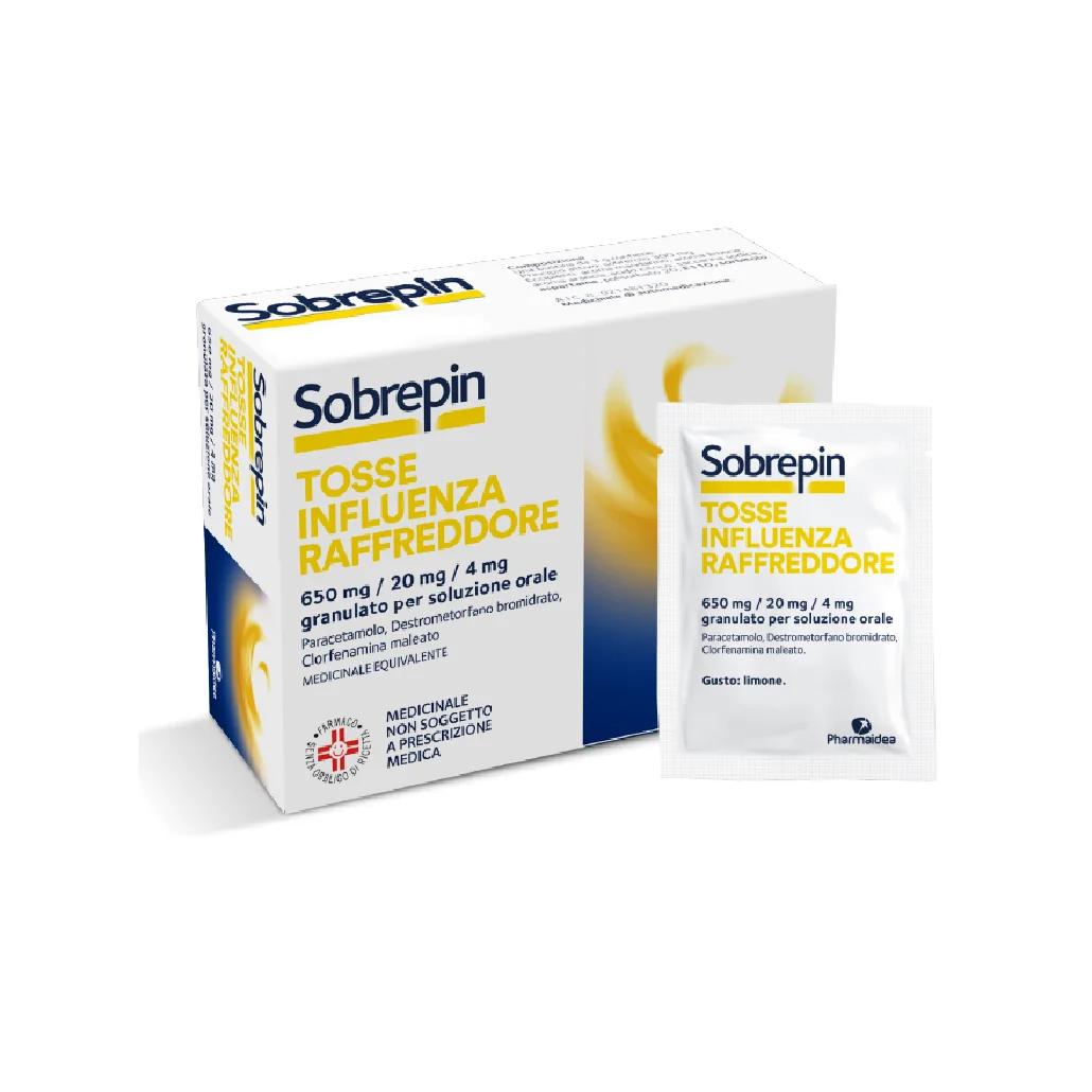 Sobrepin Tosse Influenza e Raffreddore 10 Bustine