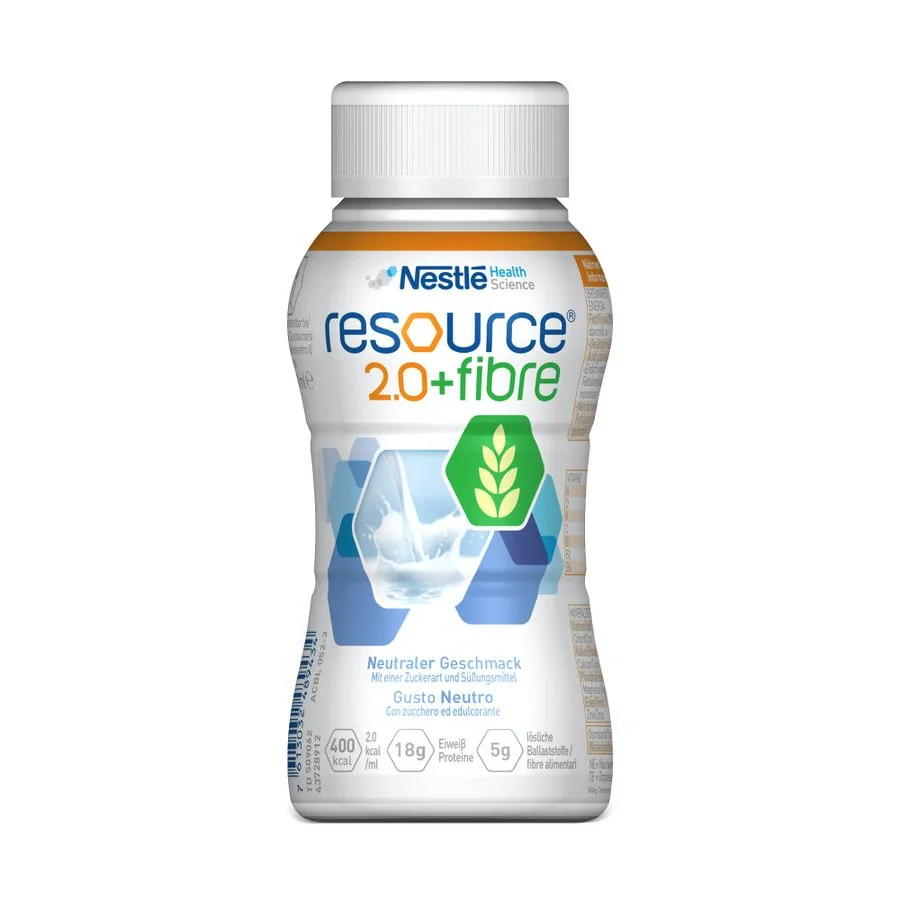 Resource 2.0+Fibre Neutro Bevanda Con Fibre 200 ml Attività Prebiotica