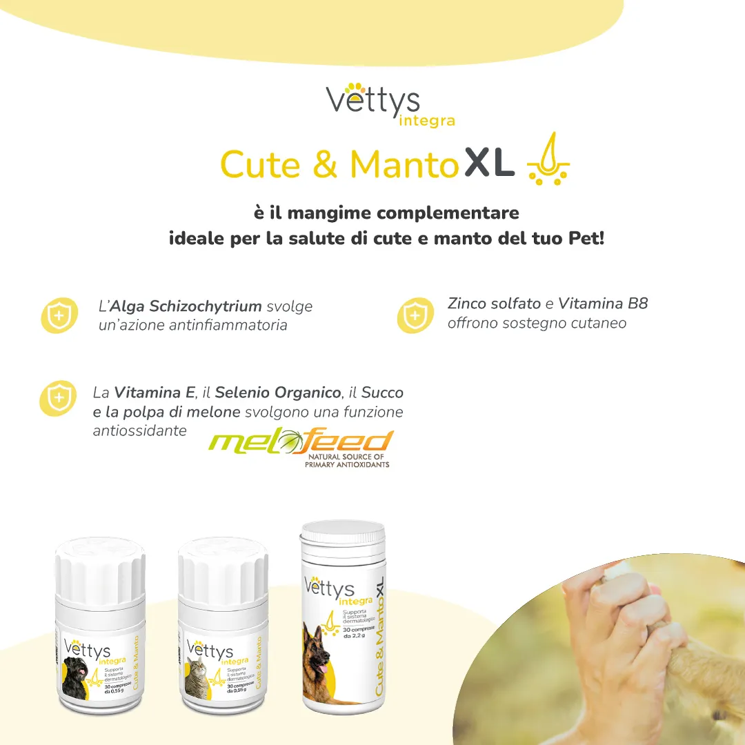 Vettys Integra Cute & Manto Xl 30 Compresse 