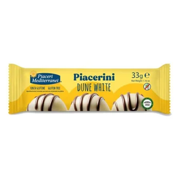 Piaceri Mediterranei Piacerini Dune White 33 g Senza Glutine