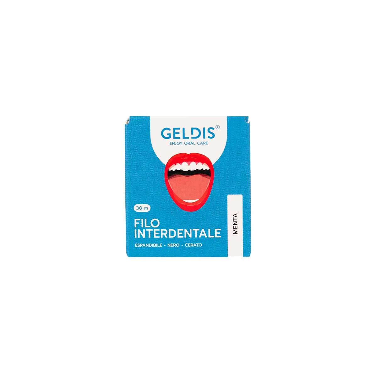 Geldis Doctor Filo Interdentale Menta/Fluoro 30 m Igiene dentale