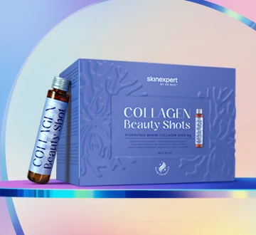 SkinExpert Collagene Beauty Shots 30x25Ml Per il Benessere di Pelle, Capelli e Unghie