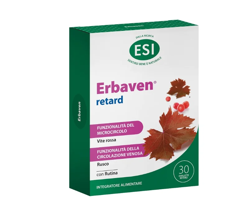 Esi Erbaven 30 Ovalette Retard Integratore Gambe Pesanti