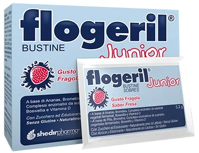 Flogeril Junior Fragola 20 Bustine