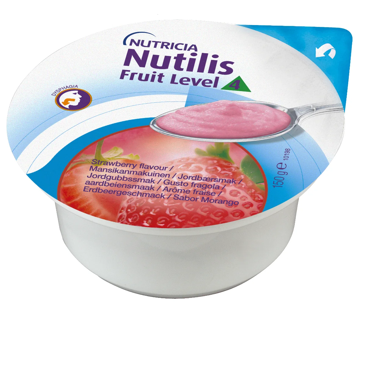 Nutilus Fruit Stage 3 Integratore Nutrizionale Gusto Fragola 3 Vasetti 150 g