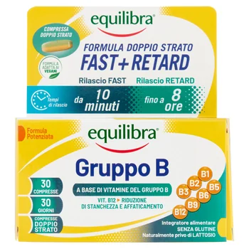 Equilibra Gruppo B 30 Compresse Integratore di Vitamina B