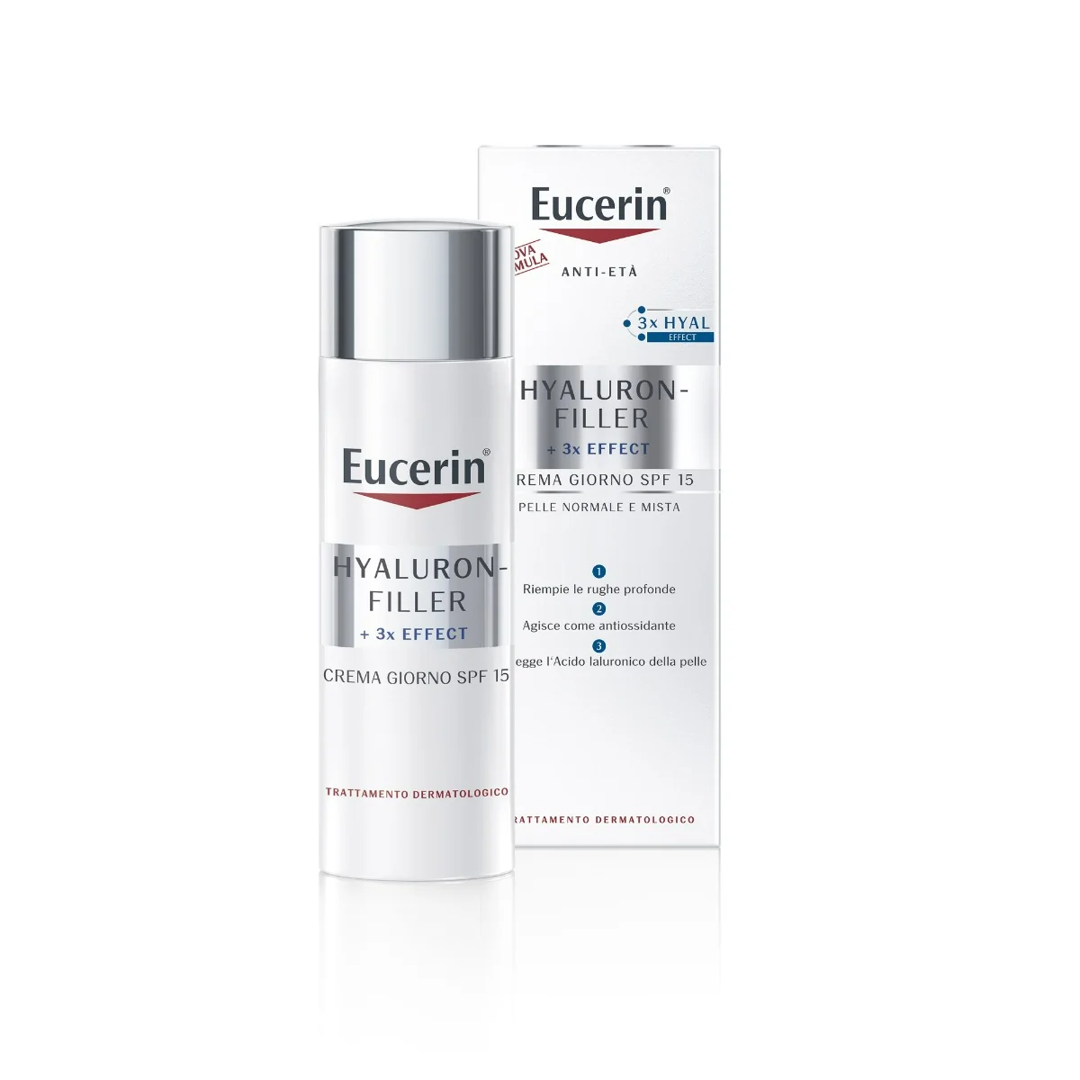 Eucerin Hyaluron Filler 50 ml Crema Pelli Normali e Miste