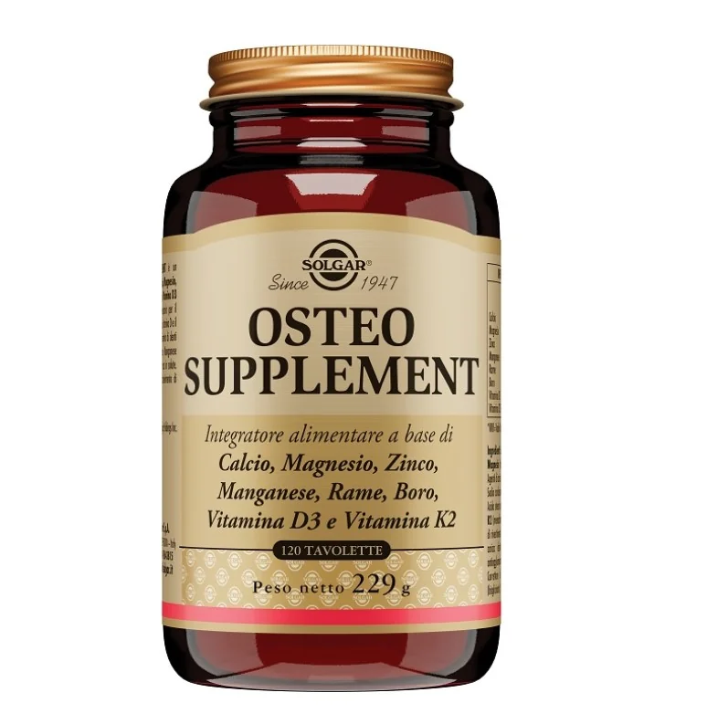 Solgar Osteo Supplement 120 Tavolette Benessere Ossa