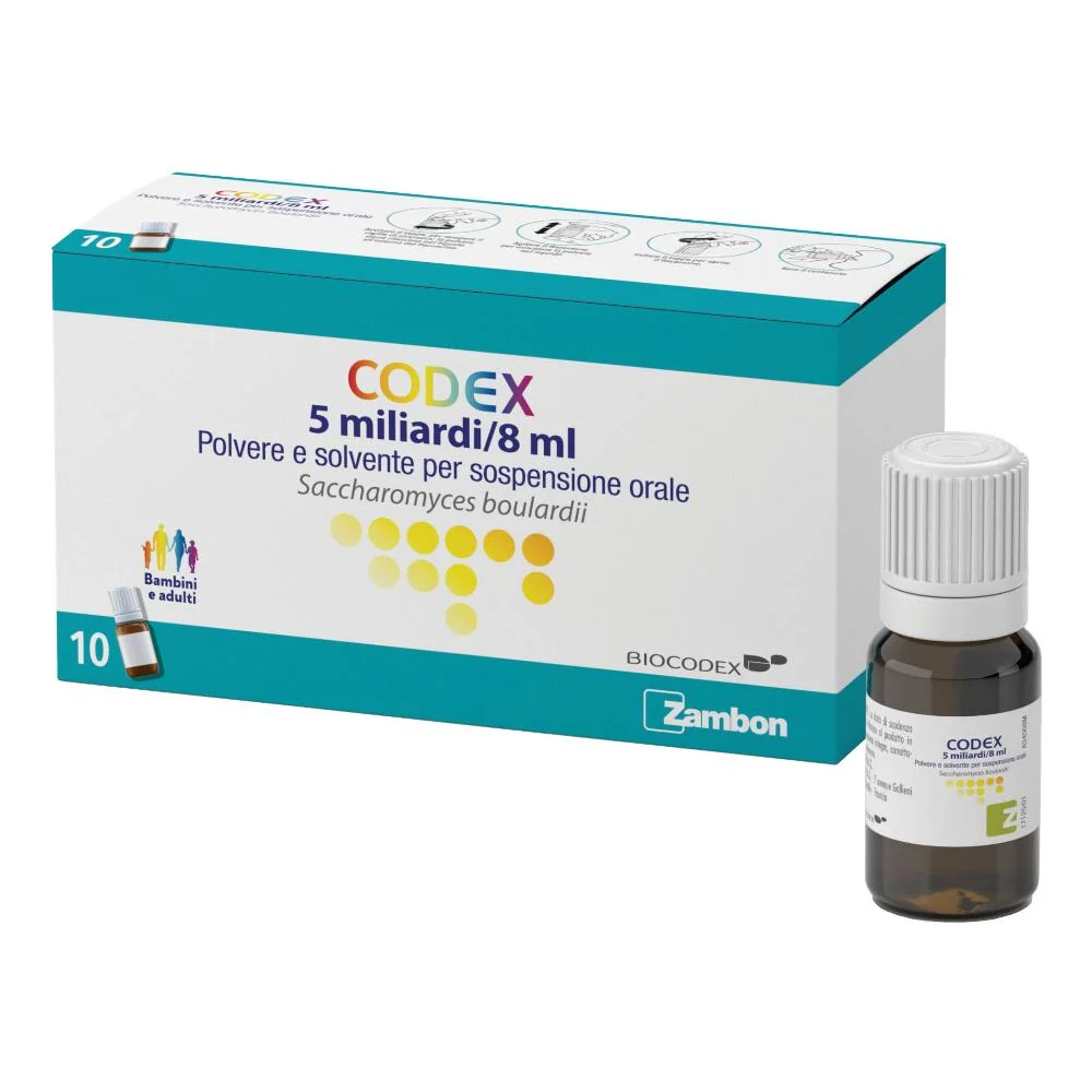 Codex Sospensione Orale 10 flaconcini 5 mld 8 ml