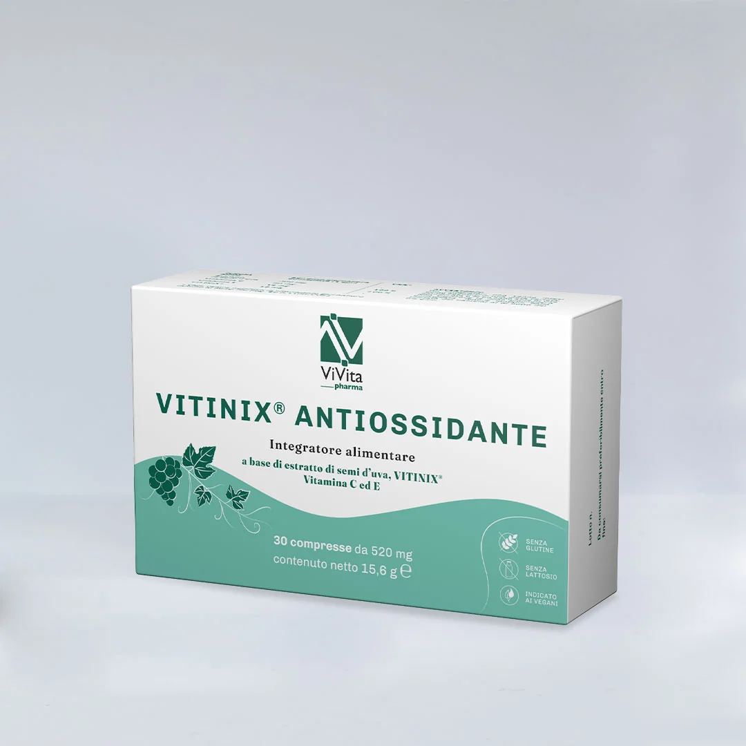 Vitinix Antiossidante 30 Compresse Difende dai Radicali Liberi