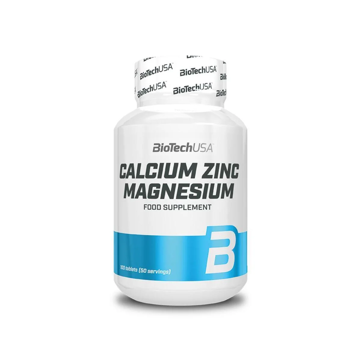 Biotechusa Calcium Zinc Magnesium 100 Compresse Senza Glutine