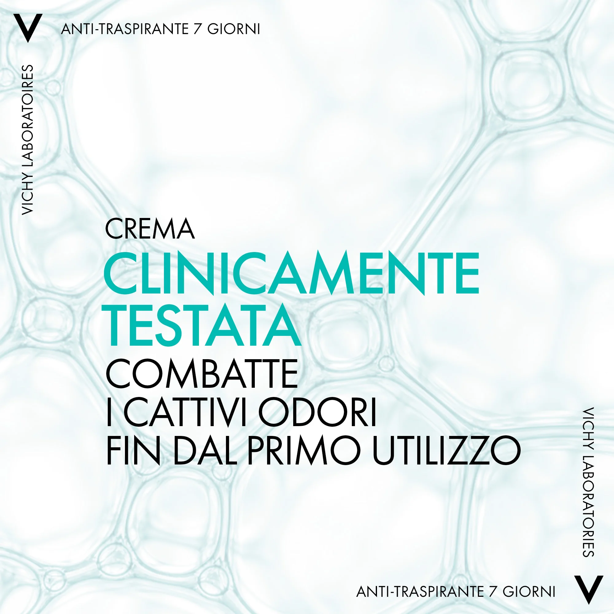 Vichy Deodorante in Crema 30 Ml Antitraspirante per Controllo della Sudorazione a lunga durata