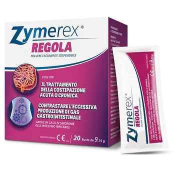 Zymerex Regola Integratore per Costipazione 20 Bustine Senza Glutine