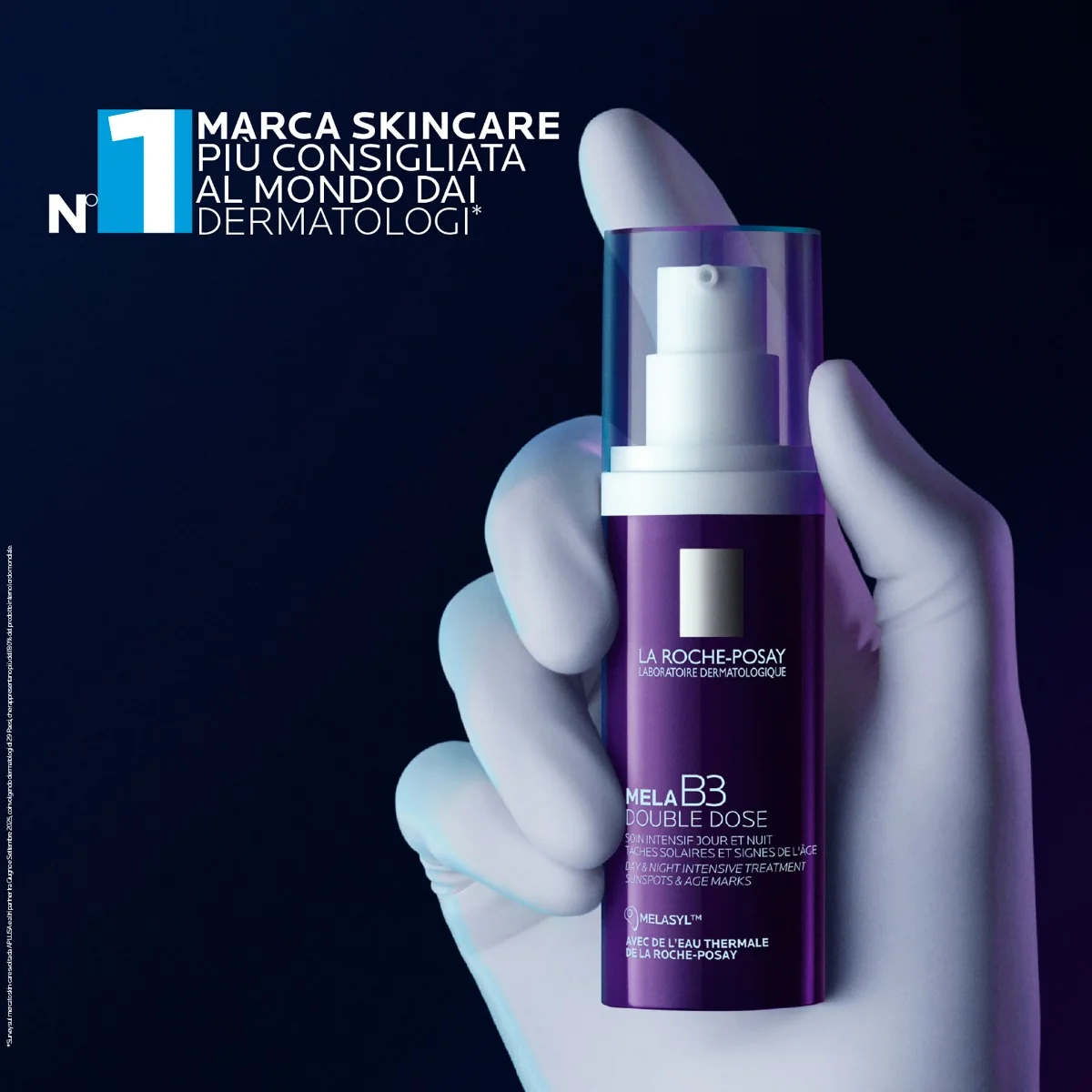La Roche-Posay Mela B3 Double Dose 40 ml Trattamento intensivo giorno e notte per macchie e segni dell'età