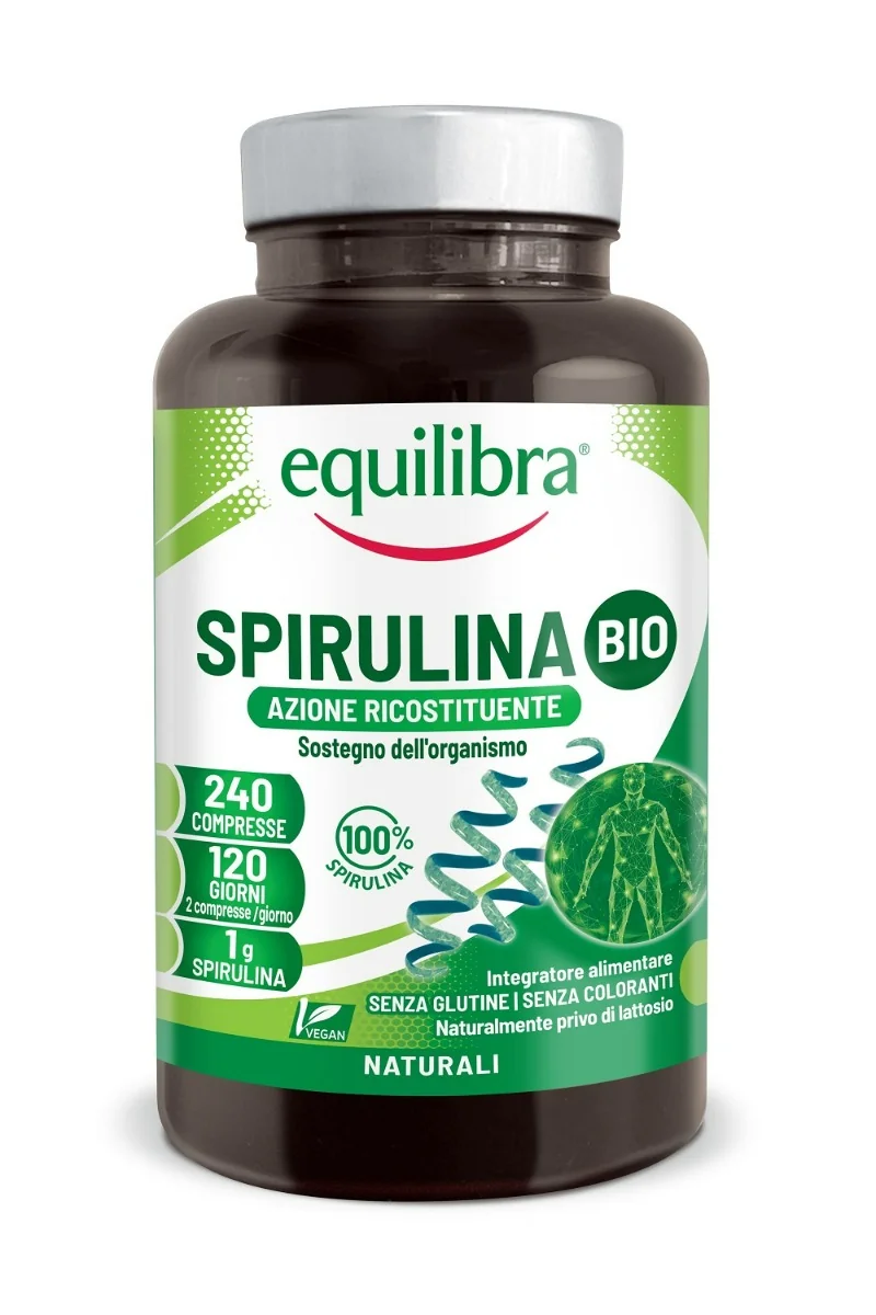 Equilibra Spirulina Bio 240 Compresse Senza Glutine