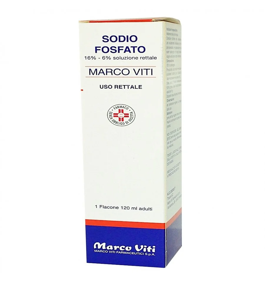 Sodio Fosfato 1 Flacone 120 Ml 16%+6%