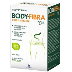 Body Spring BodyFibra Più Integratore Intestinale Gusto Pera 12 Bustine