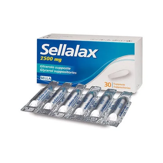 Sellalax 2500Mg Supp Glic 30 Pezzi