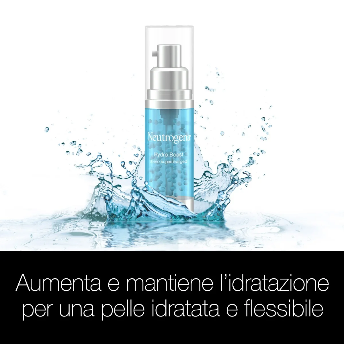 Neutrogena Hydro Boost Siero Viso Idratante 30 ml Con Acido Ialuronico e Vitamina E