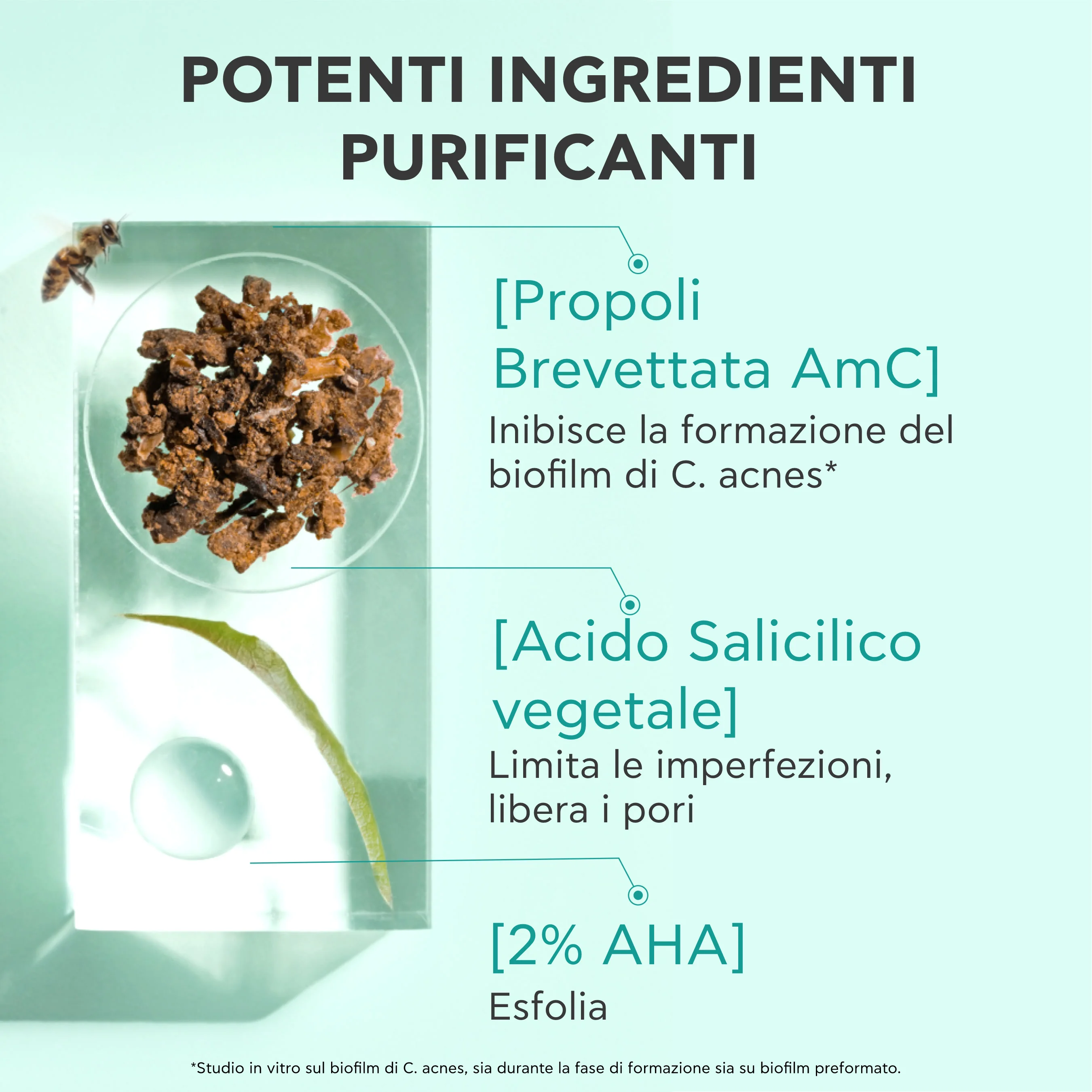 Apivita Just Bee Clear Lotion 200 ml Lozione Purificante