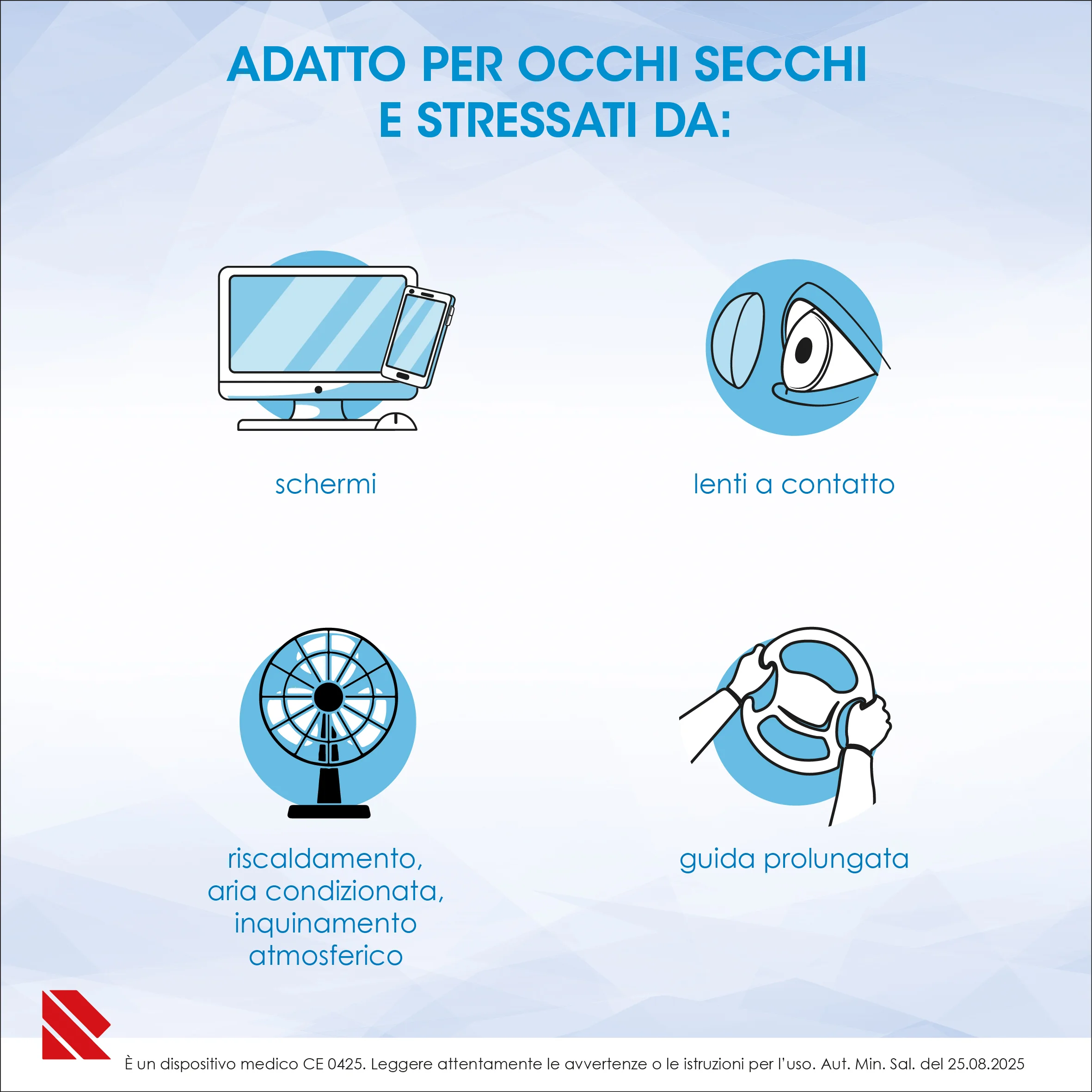 Eumill Gocce Oculari Protection Protezione Occhi
