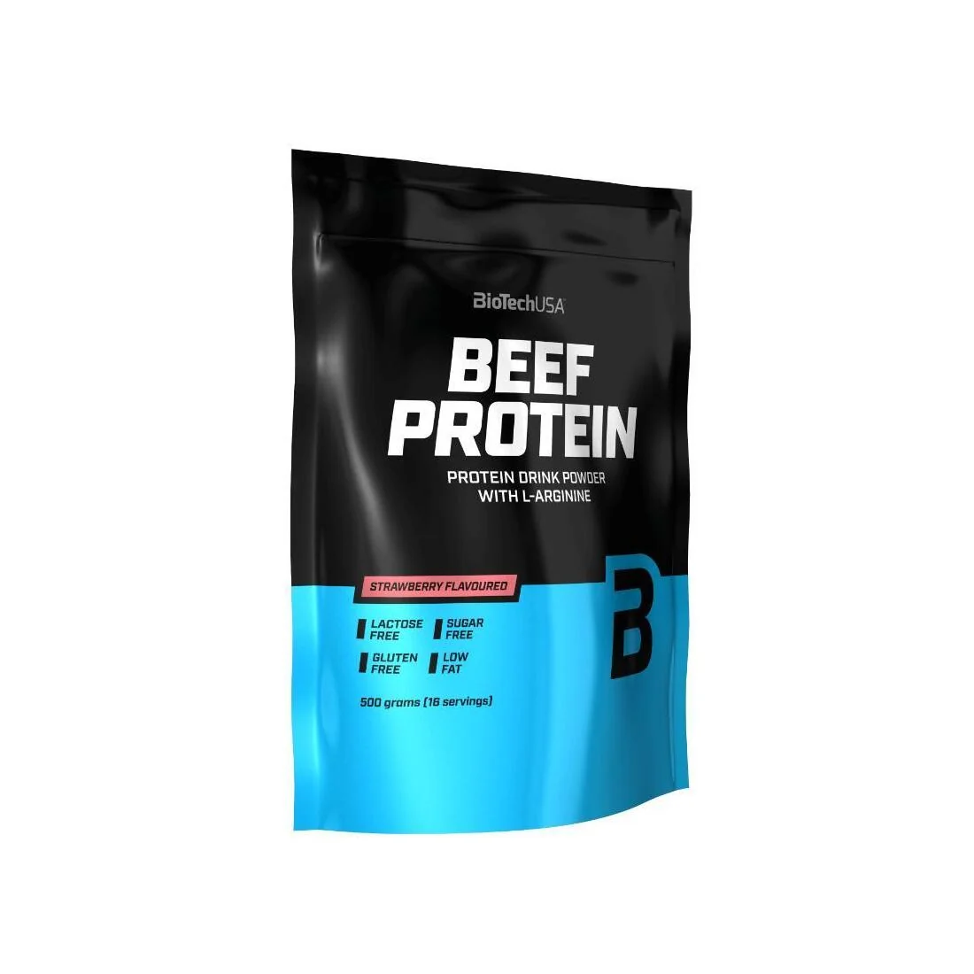 Biotechusa Beef Protein Fragola 500 g Massa Muscolare