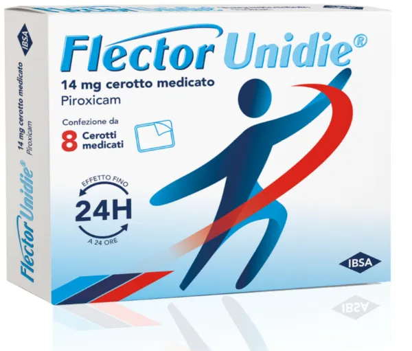 Flector Unidie Cerotti antidolorifici 8 Cerotti Medicati 14 mg