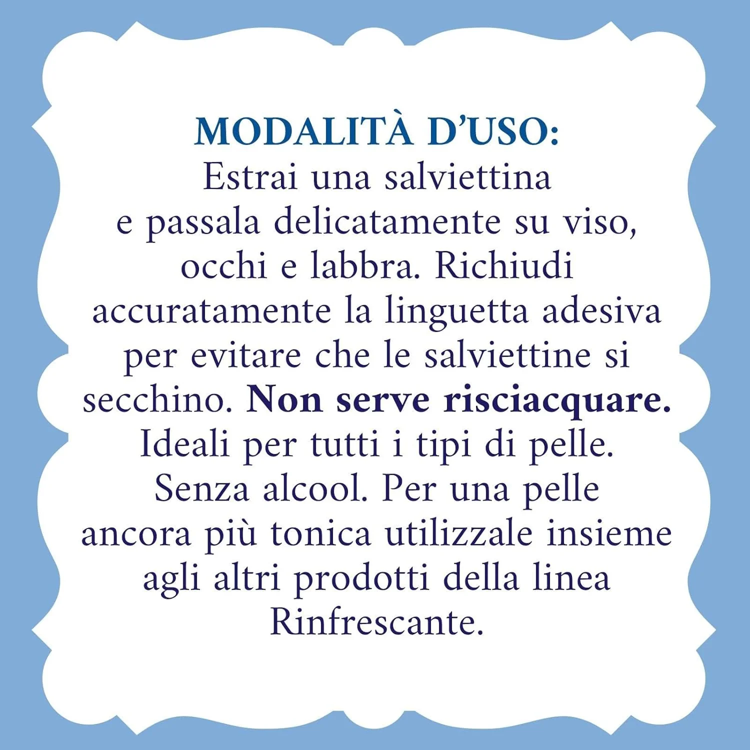Acqua Alle Rose Salviettine Struccanti Rinfrescanti 20 Pz