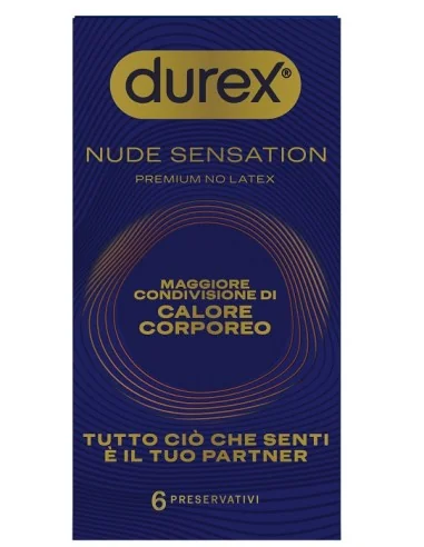 Preservativo Durex Nude Sensation 6 Pezzi Benessere Sessuale