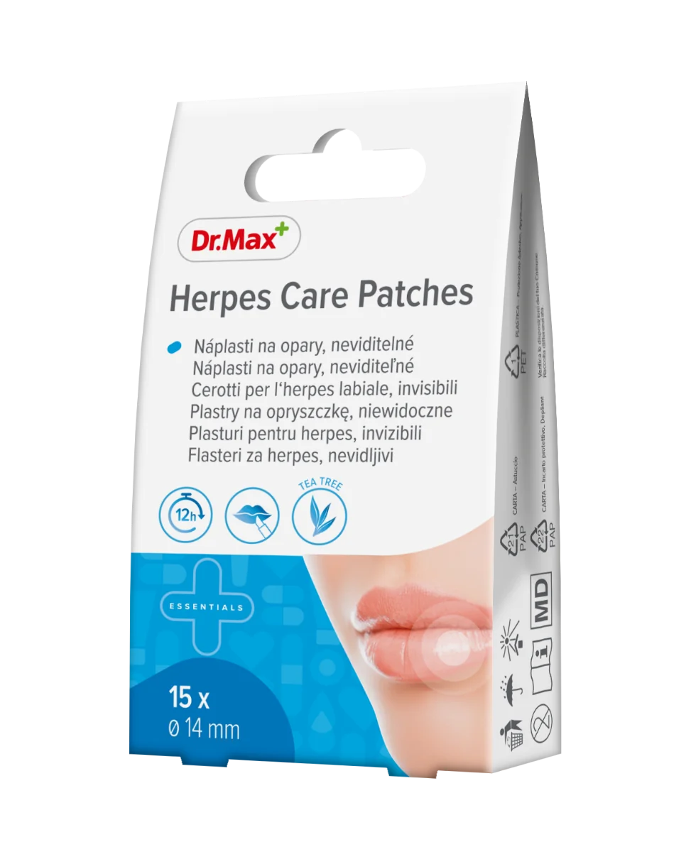 Dr. Max Herpes Care Patches 15 Pezzi Cerotti per l'Herpes Labiale