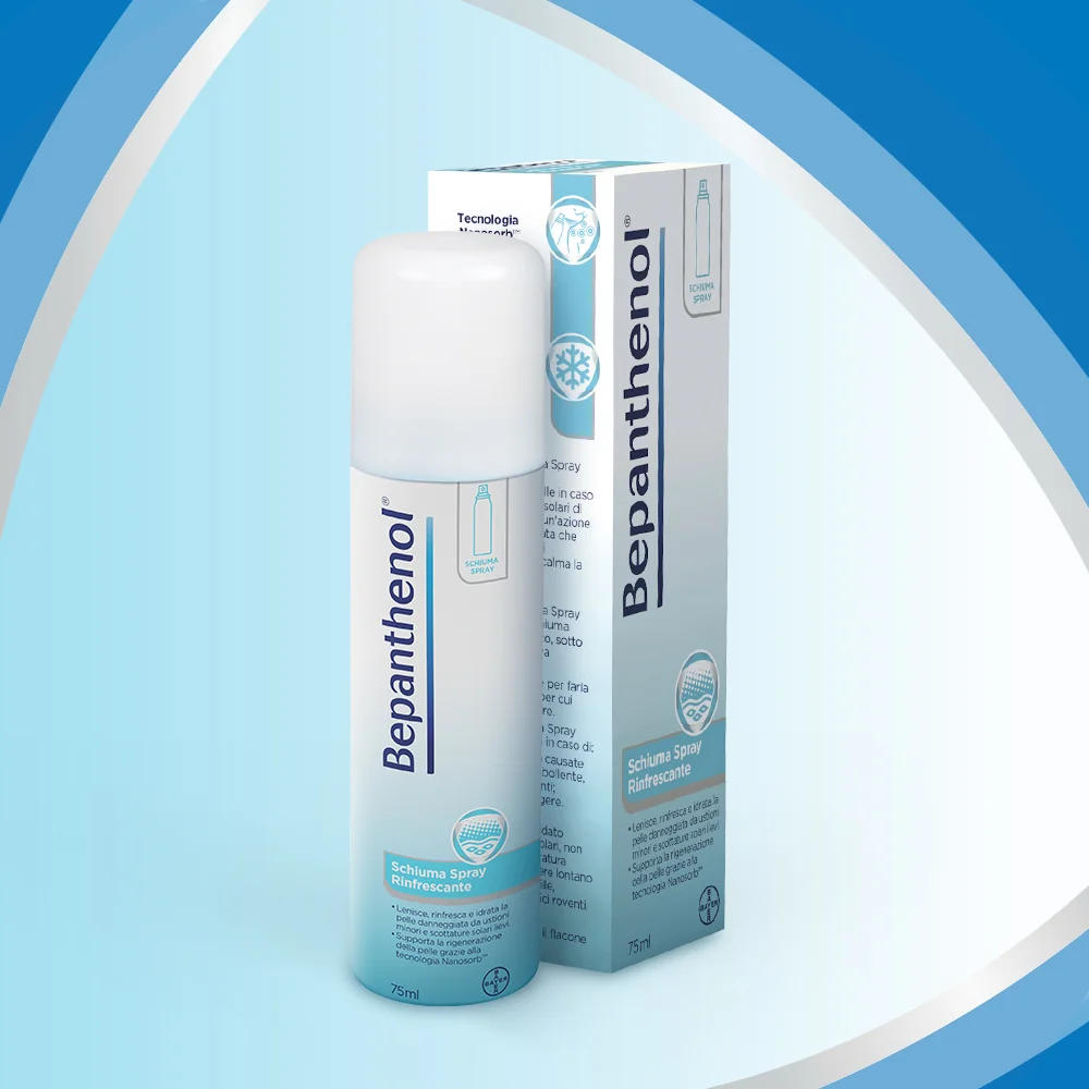 Bepanthenol Spray 75 ml Per Pelle Ustionata