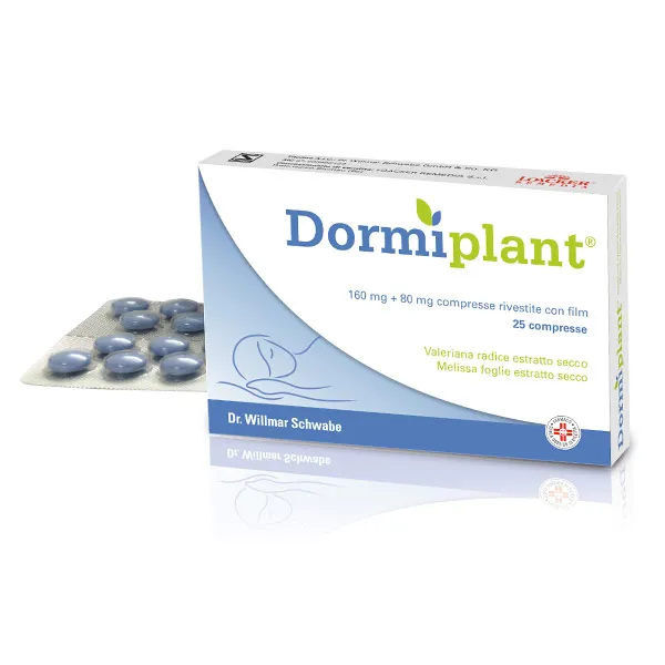 Dormiplant 50 Compresse Rivestite 160 mg + 80 mg di Valeriana