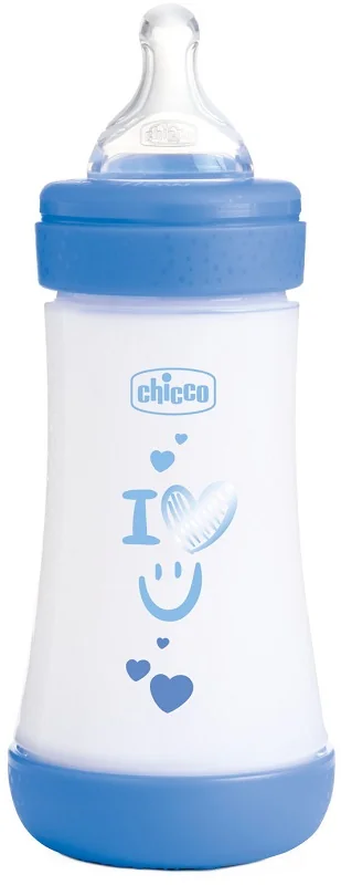 Chicco Biberon P5 240Ml Med Silicone Boy
