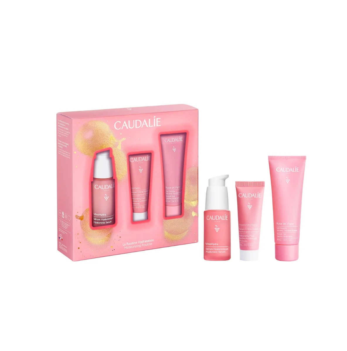 Caudalie Cofanetto Vinohydra Serum Routine viso e corpo idratante