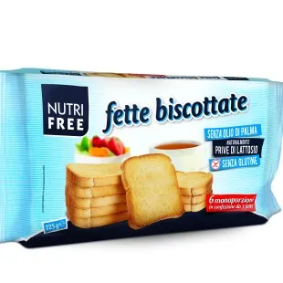 Nutri Free Fette Biscottate Friabili Senza Glutine 225 g