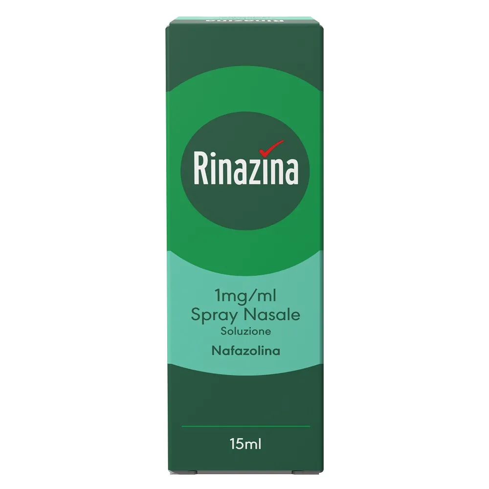 Rinazina Spray Nasale Nafazolina 15 ml Decongestionante
