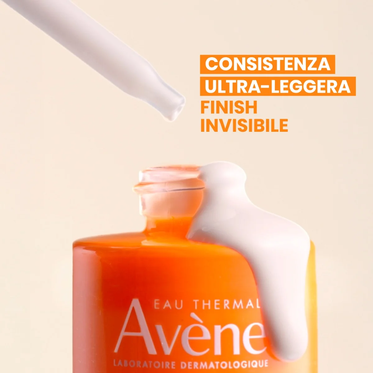 Avene Eau Thermale Avene Solare Ultra Siero Attiva La Luminosità SPF 50+ 30 ml Illumina e Sublima