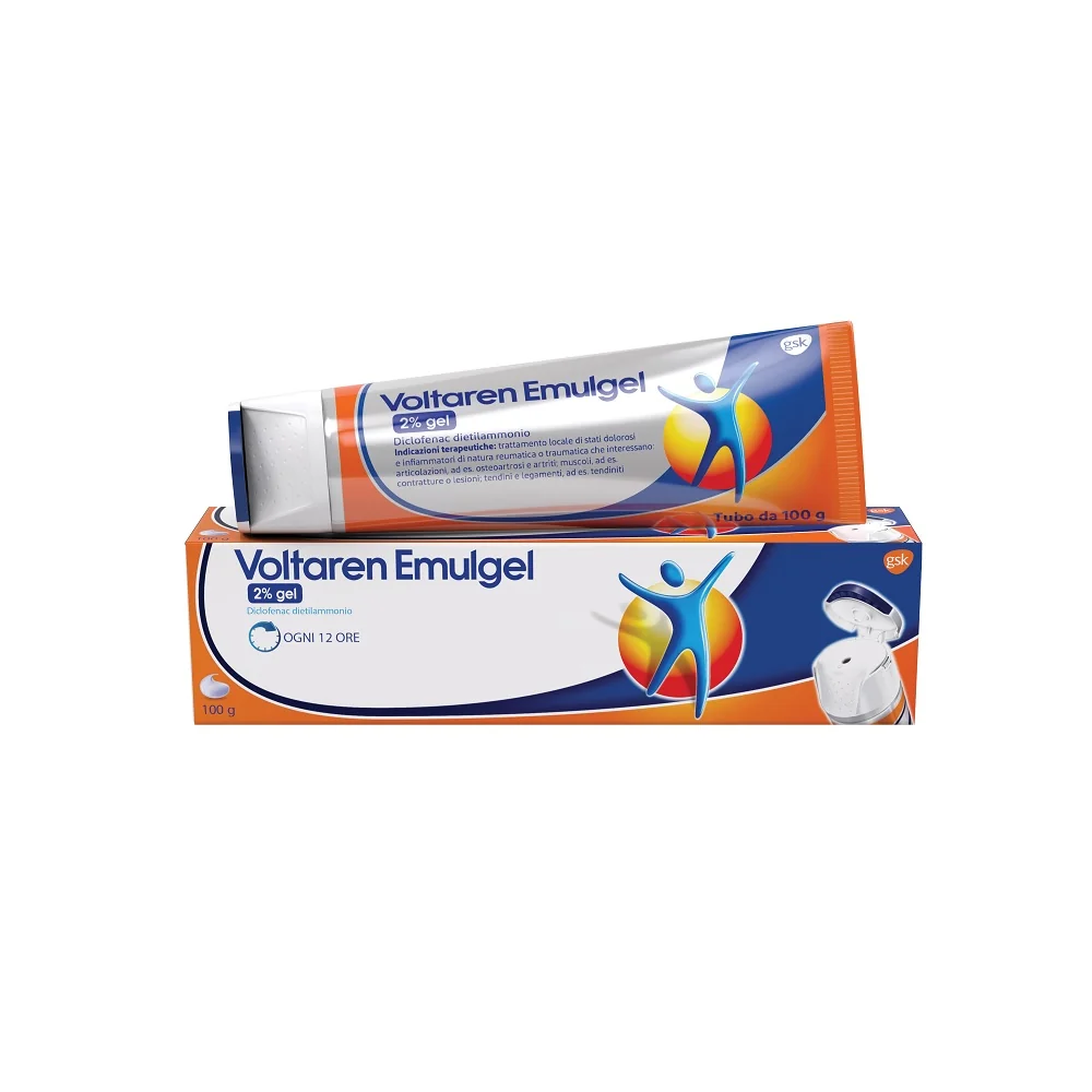 Voltaren Emulgel 2% Gel Antinfiammatorio 100 g