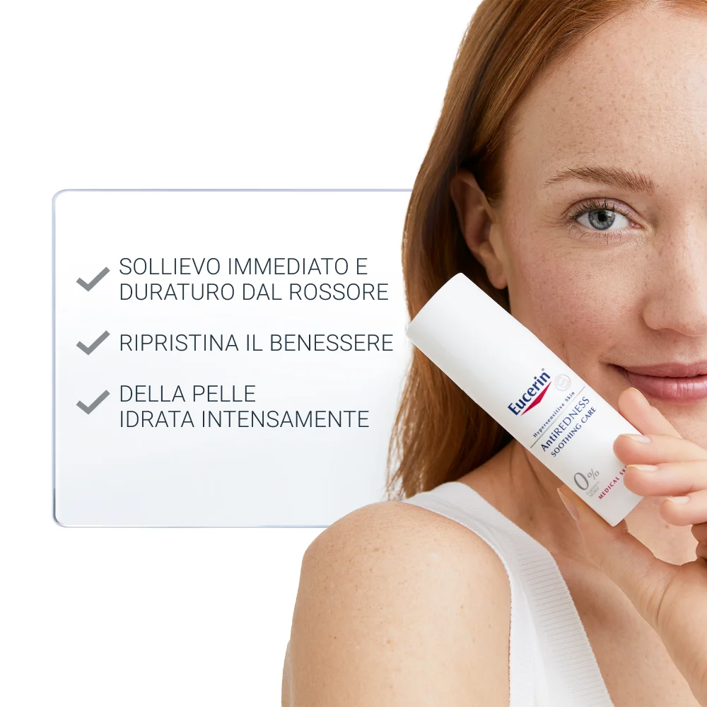 Eucerin Anti-Rose Notte 50 ml Trattamento Lenitivo