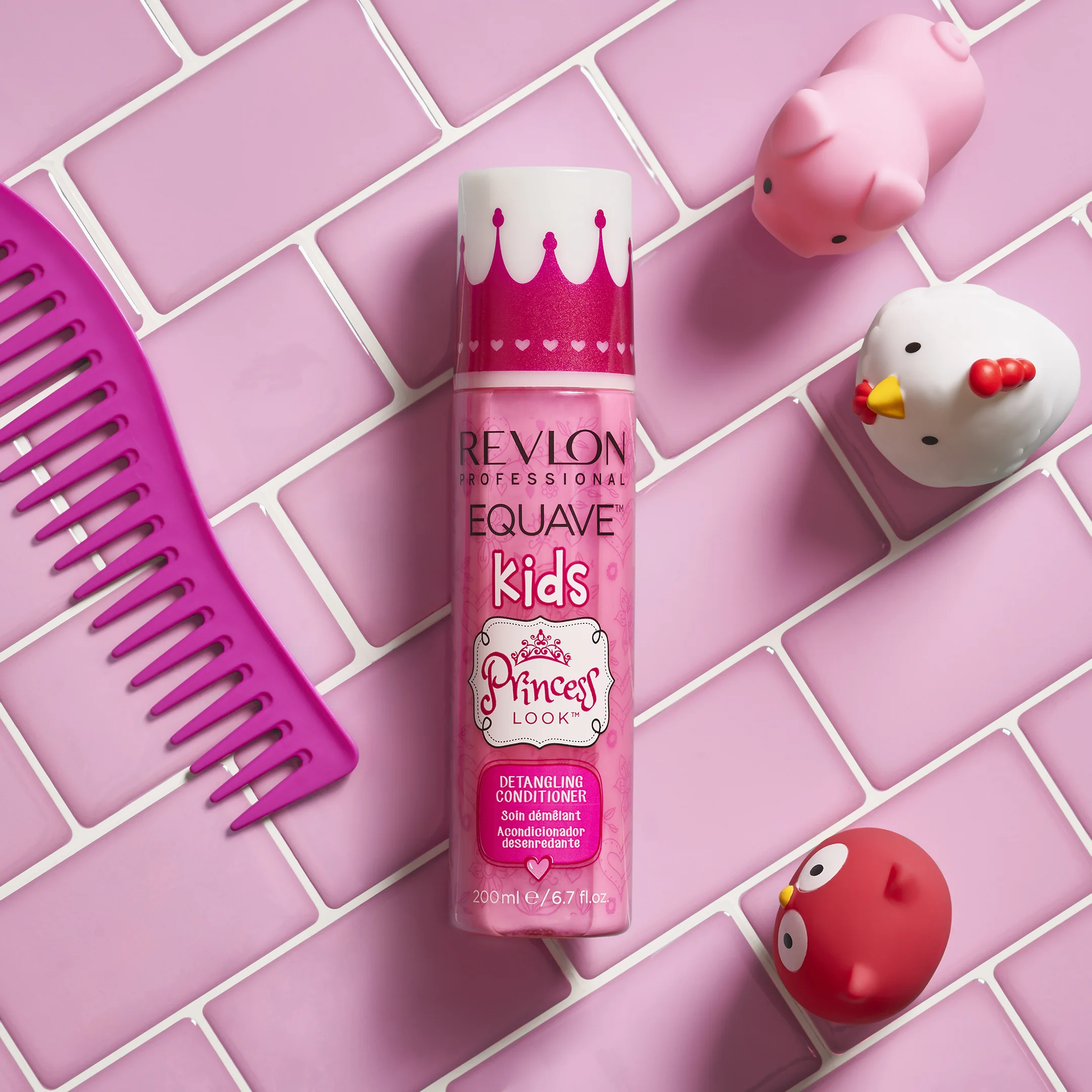 Revlon Equave Kids Princess Look Conditioner 200 ml Districante senza risciacquo bambine