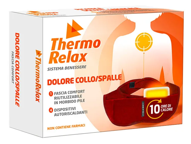 Thermo Relax Fascia per Collo e Spalle 4 Ricariche