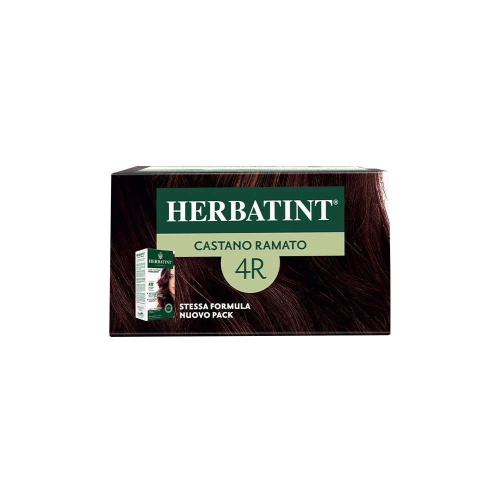 Herbatint Gel Colorante Permanente 4R Castano Ramato 170 Ml Colore Intenso e Duraturo